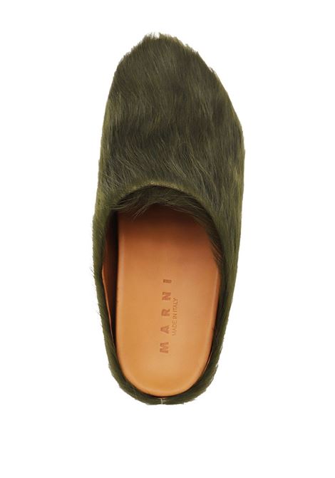 sabot fussbett uomo verdi MARNI | SBMR000600 P412200V58